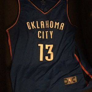 XL Paul George Oklahoma City away jersey